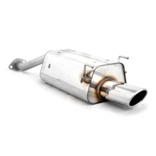 FOX Sportauspuff Honda Civic 7 VII 5-tür. 1.4l 1.6l ab Bj. 00 1 x 115x85