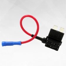 12V Amp Blades Holder  Standard Fuse Tap Add-A-Circuit + Blade Fuses ATO ATM ATC