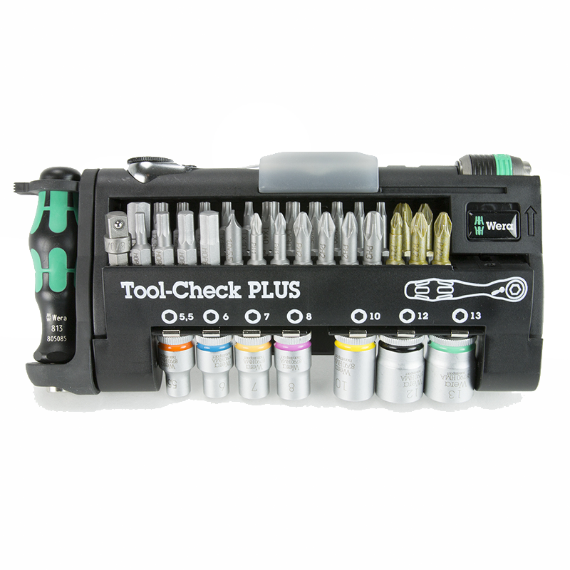 Wera 05056490001 Tool-Check Plus Bit Ratchet Set with Sockets