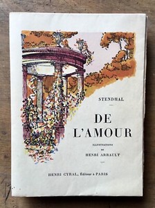 Stendhal De L Amour Illustrations De Henri Arrault Editions Cyral 1928 Ebay