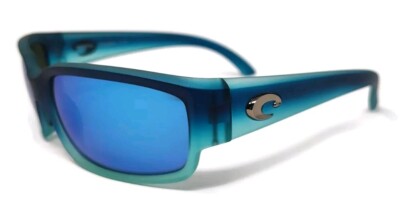 Costa Del Mar Caballito Sunglasses 06S9025 Matte Carribean/Blue Mirror 580G Lens