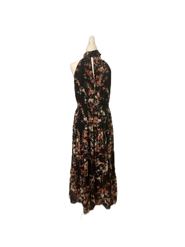 Just…Taylor, Sleeveless, turtle-neck, ankle length, floral dress, key-hole back - Picture 2 of 2