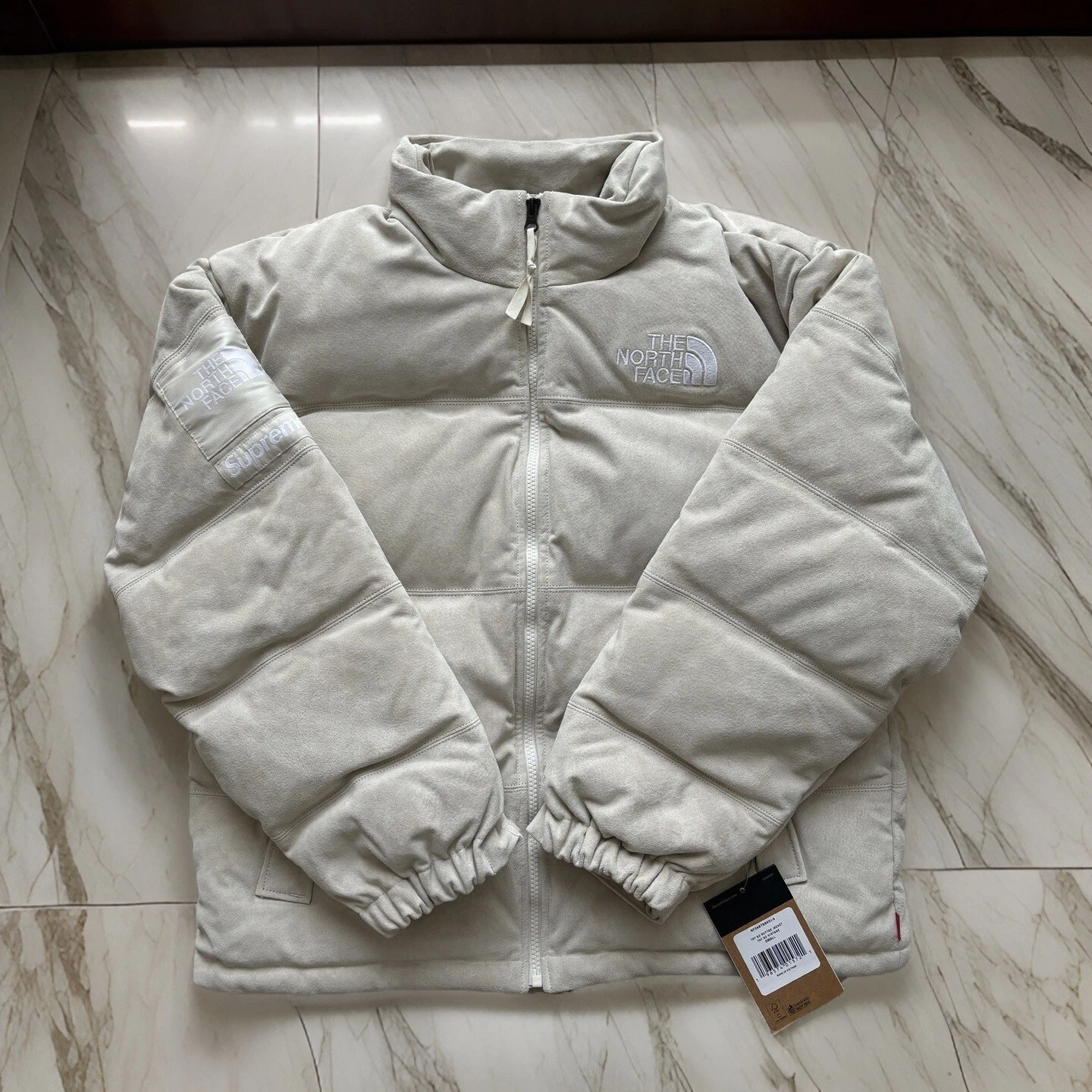 Veste de mariage en daim Supreme x The North Face « pierre » taille S