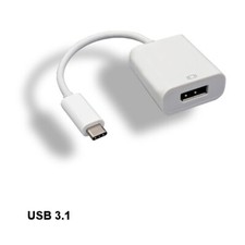 USB 3.1 Type C to DisplayPort 1.2 Dongle Adapter 4Kx2K for PC Smartphone HDTV