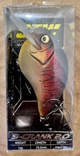 Megabass S-Crank 2.0 Squarebill Crankbait, Bass,  New! Fast Free Shipping! NWT!