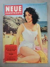 NEUE ILLUSTRIERTE Zeitschrift Nr. 35 - 30. August 1958 Juan Manuel Fangio
