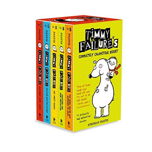 Stephan Pastis Timmy Failure's Completely Calamitous 5 Books Boxse