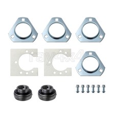 1" Go-Kart Live Axle Bearing Kit Bearing Kit 3-Hole Kit Fit Go Kart Mini Bike