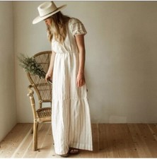 Ace & Jig Quince Maxi Dress In Ambrosia Size Small MSRP $347 💕