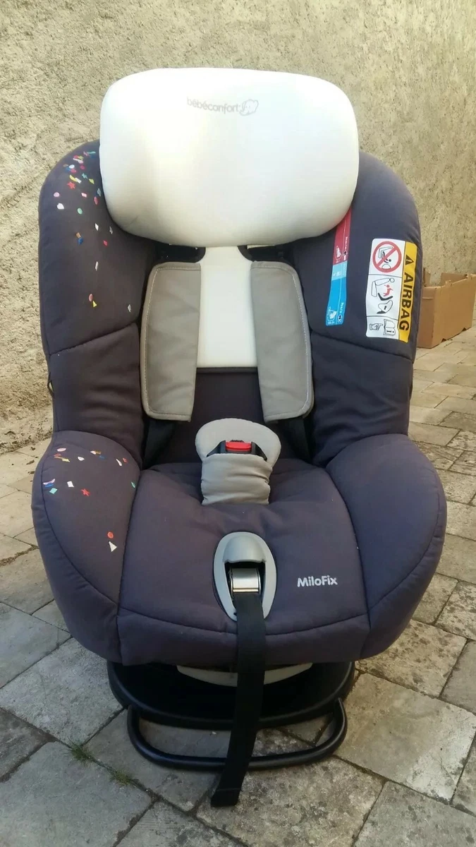 BEBE CONFORT Siège auto Milofix groupe 0+/1 ISOFIX - Triangle Black - Achat  / Vente siège auto BEBE CONFORT Siège Milofix TB - Cdiscount