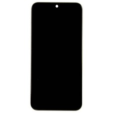 LCD Digitizer Frame Assembly for Samsung Galaxy A01 Black Replacement Repair