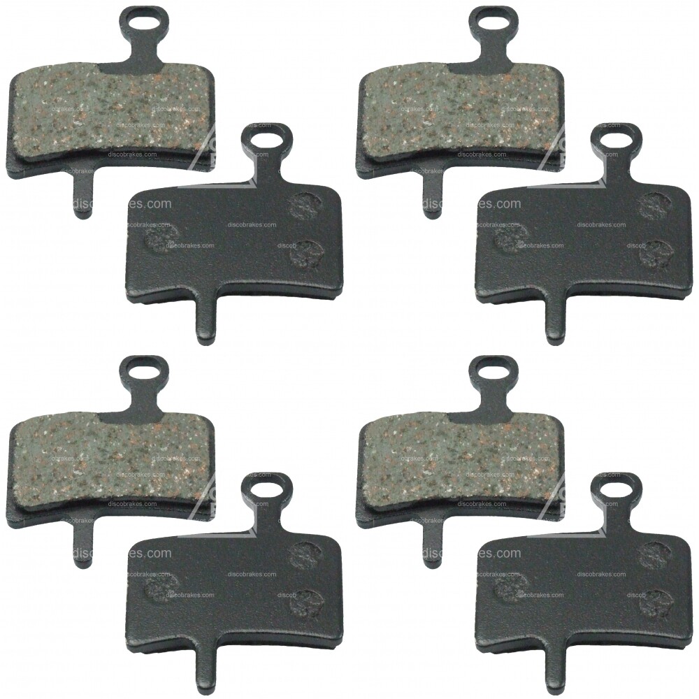 4 Pairs DiscoB Diatech Anchor Caliper Disc Brake Pads, Armor Made With Kevlar