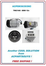 NEW VALEO A/C COMPRESSOR TM21HX 12v  103-56393  134-532460  144-530492 CO-6322CA