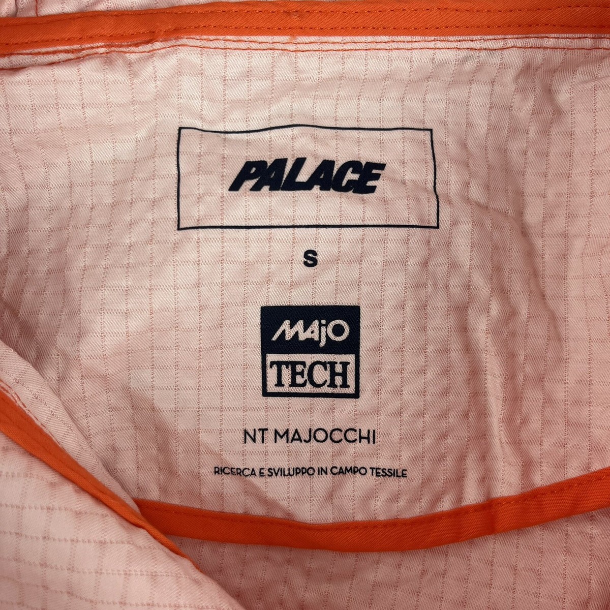 Palace Skateboards Majo Tech NT Majocchi Orange Reflective Jacket
