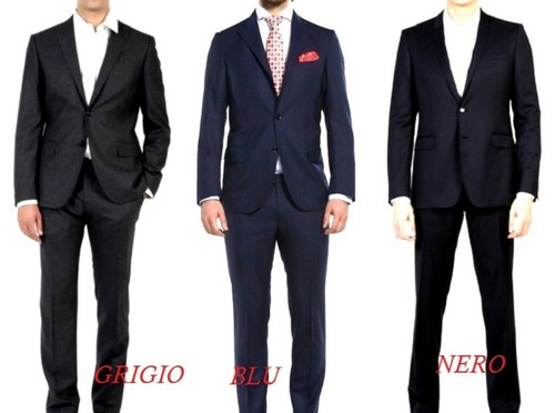 DALLA 56 ALLA 70 ABITO DROP. 4 UOMO 58 60 62 64 66 68 TAGLIE FORTI  SARTORIALE CA | eBay