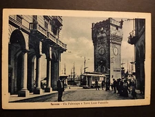 Savona - Via Paleocapa - Tram.