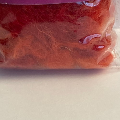 Dimensions FeltWorks 100% Wool 25) Red Curly Roving 0.25oz Needle Felting Crafts - Picture 5 of 16
