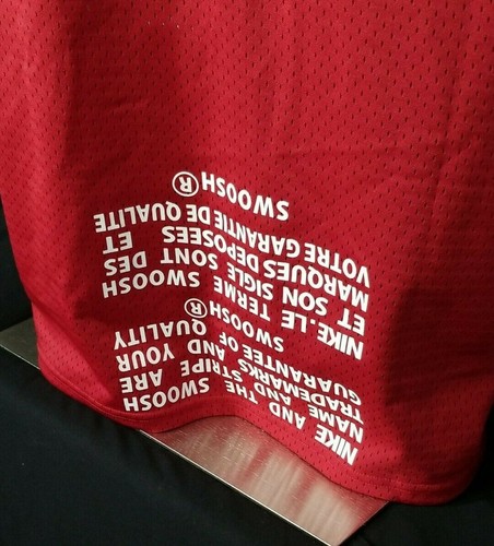 Air JORDAN Jersey SZ 2XL JUMPMAN WINGS CLASSIC MESH BQ8479-687 RED Black $70 - Picture 6 of 7