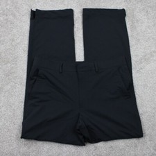 Under Armour UA Storm Golf Pants Mens 36x32 Black UA Nylon Stretch Straight Leg