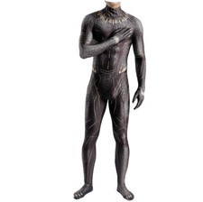 2022 Black Panther Killmonger Jumpsuit Superhero Cosplay Costume Halloween Props