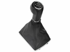 Für Opel Astra H ab 2004-2010 Schaltknauf + Schaltmanschette Schwarz 6-Gang