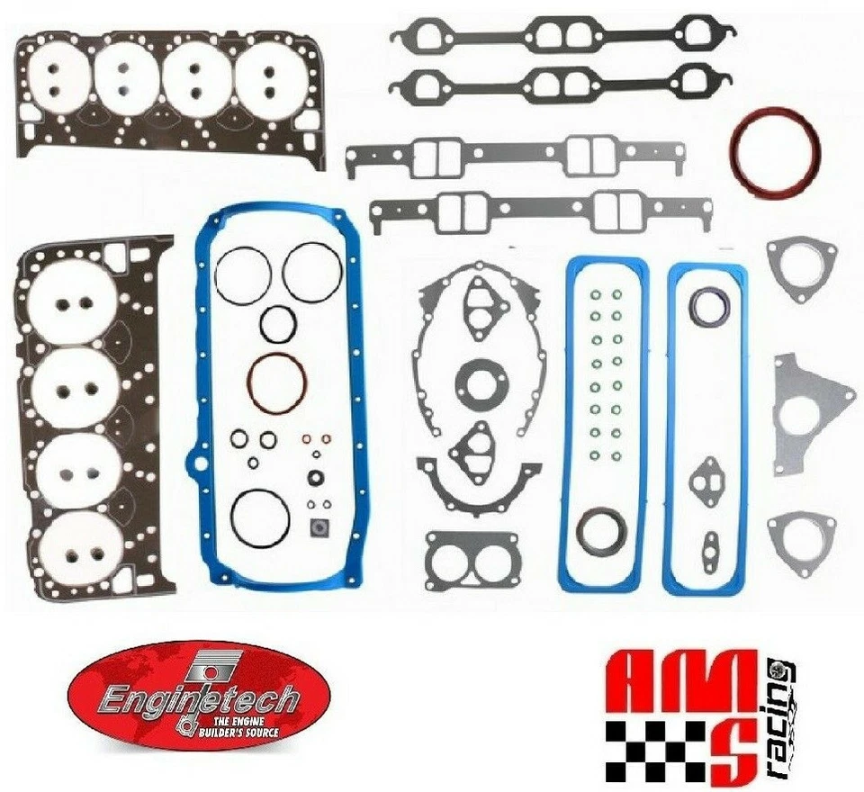 Juego completo de juntas de revisión del motor para Chevrolet Pontiac 350 1993-1997 5,7 L LT1 Foto 2 de 4