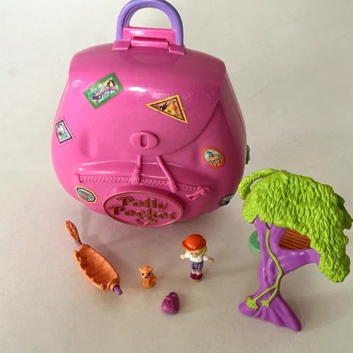 Polly Pocket Vintage 1996 Jungle Adventure Vacation Fun Bluebird Toys