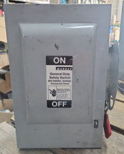MURRAY SIEMENS GUN322  INDOOR  SAFETY SWITCH 240V 60A 3Ph NON-FUSED USED