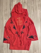 Lucky Brand Sweatshirt Hoodie XS /6 Boho Embroidered