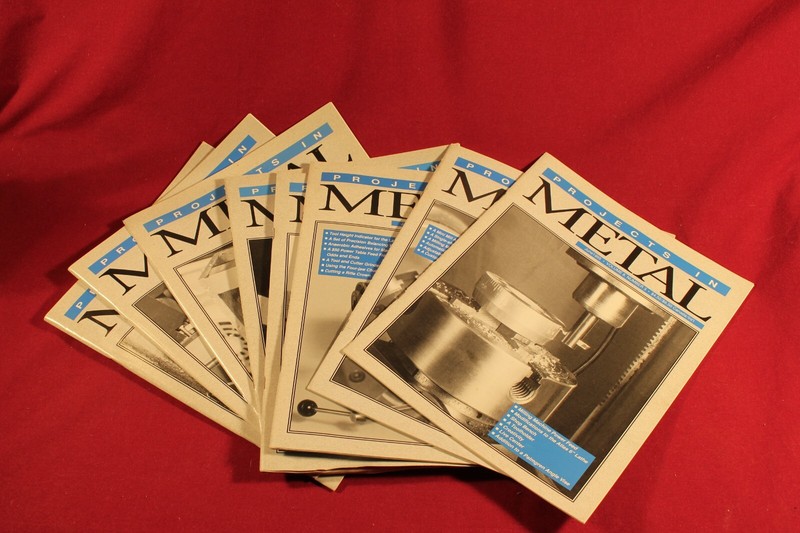 6 Magazine Lot of Projects in Metal Paperback Magazine 1997 Set
