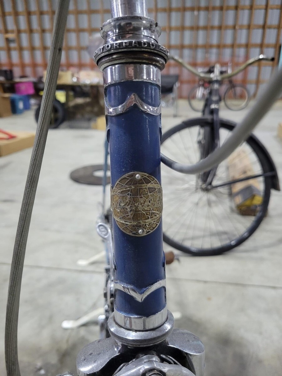 Torpado Road Bicycle 50s 60s Campagnolo FB Hubs Suicide Simplex