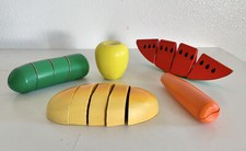 Melissa  Doug Play Toy Cutting Wooden Food Fruit Veggies