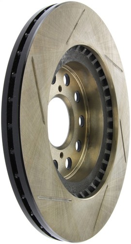 StopTech Power Slot 6/86-12/89 Toyota MR2 / 8/89-91 Corolla GTS Front Left SportStop Slotted Roto