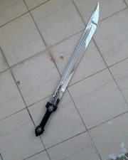 Hand Forged Carbon Steel Sword, With Leather Sheath