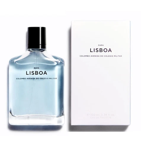 ZARA LISBOA for MEN 3.38 oz 100 ml EDT Spray NEW in BOX &amp;amp;amp;amp; SEALED