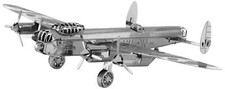 Image of New Avro Lancaster Bomber: Metal Earth 3D Laser Cutting Micro Model Kit