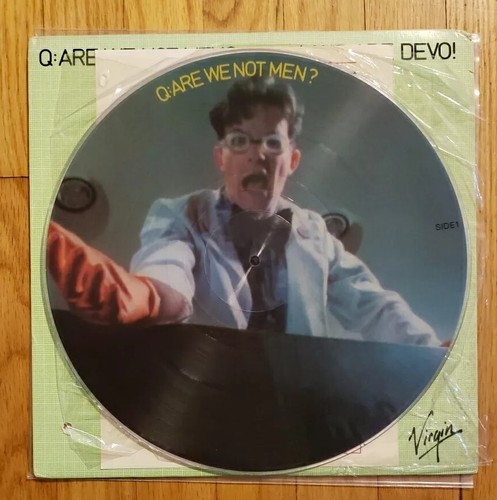 Devo - Q: Are We Not Men? A: We Are Devo! Lp Original UK Picture Disc W/inserts - Picture 8 of 9
