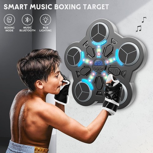 Intelligent Electronic Music Boxing Training Equipment Children's Fitness - Picture 3 of 14