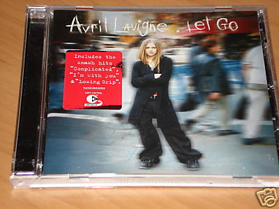AVRIL LAVIGNE LET GO CD MIT SK8ER BOI  MOBILE  LOSING GRIP  MY WORLD  NAKED (YZ)