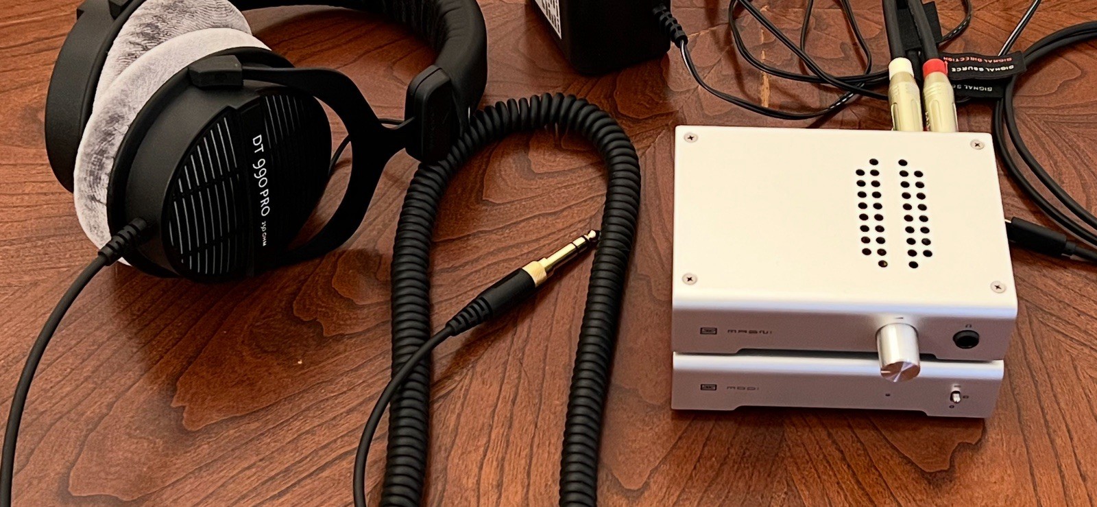 Beyerdynamic DT 990 PRO & Preamp Studio Headphones Bundle