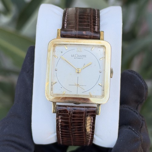Jaeger LeCoultre Automatic Bumper Ref: 960-136 14K Gold Cal P812 Vintage Watch
