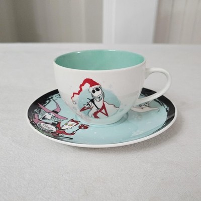 Disney Tim Burton's The Nightmare Before Christmas Teacup And Saucer Set