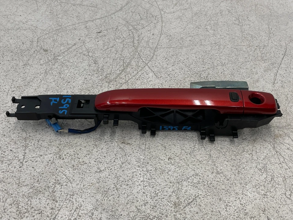Manija de puerta exterior del conductor delantero izquierdo Infiniti G37 Q60 2011-2015 roja 1595 OEM Foto 4 de 4