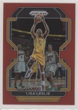 2022 Panini Prizm WNBA Red Prizm 148/199 Lisa Leslie #60 HOF nd3
