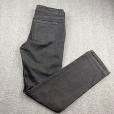 Lauren Ralph Lauren Straight Leg Jeans Women's 10 Black Dark Wash Denim