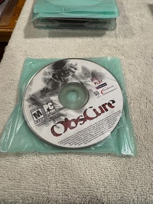 Obscure - Pc Game - 5 CD'S ONLY IN GOOD CONDITION SHIPPED IN PAPER SLEEVES!!!