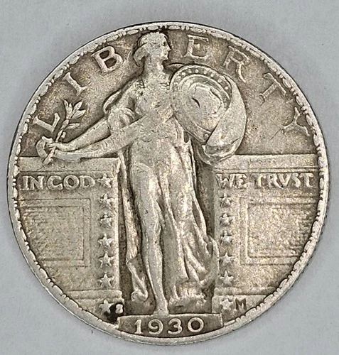 1930 S Standing Liberty Quarter XF
