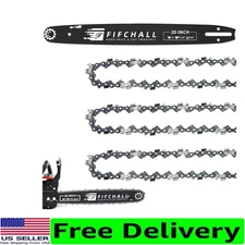 High-Performance 20" Chainsaw Bar & Chain Set with 72 Drive Links for Husqvarna