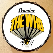 The Who, Keith Moon, 22" Pictures of Lily Drum Head