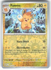 Pawmo 075/193 Uncommon Paldea Evolved Pokemon Reverse Holo Near Mint